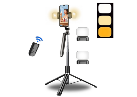 Glow Up Your Selfies: Selfie Stick with Light