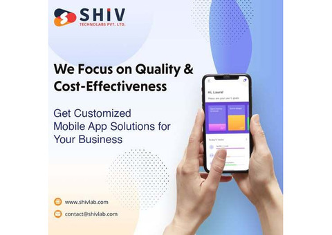 Professional Mobile App Development Services by Shiv Technolabs