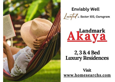 Landmark Akaya Sector 103 Gurugram - Upcoming Residential Apartments