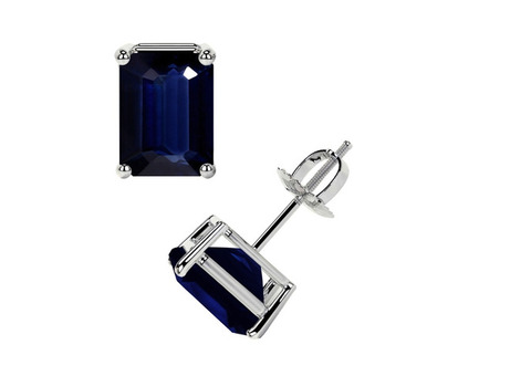 Buy Sapphire Stud Earrings