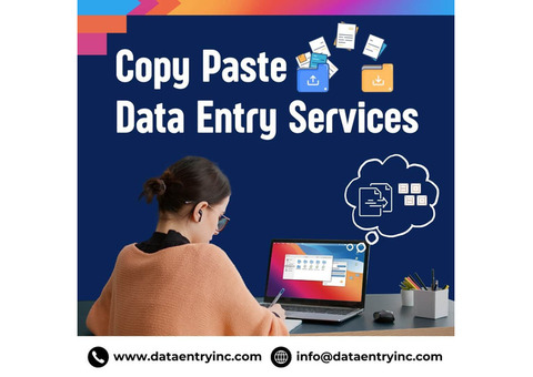 Best Copy Paste Data Entry Services in India