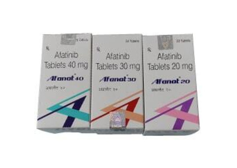 Buy Afatinib, Afanat 20 MG Tablet Online, Natco Pharma Ltd