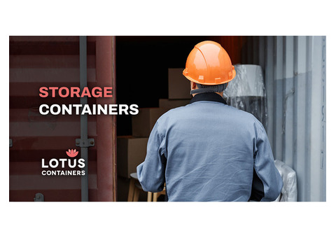 Purchase cargo container in Omaha | LOTUS Containers