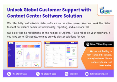 Contact Center Software Solutions by DialerKing