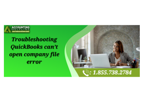 How to Resolve QuickBooks Can't Open Company File