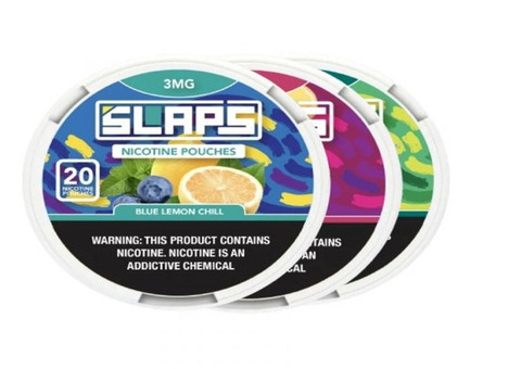 Slaps Nicotine Pouches 75ct - Convenient Counter Display