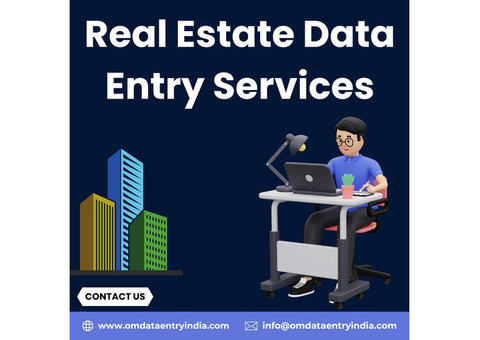 Top Real Estate Data Entry Services in India