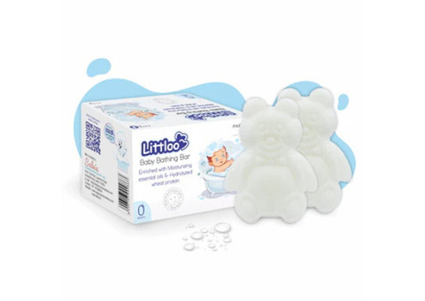 Best Baby Care Combo: Littloo Bathing Bar & Daily Lotion