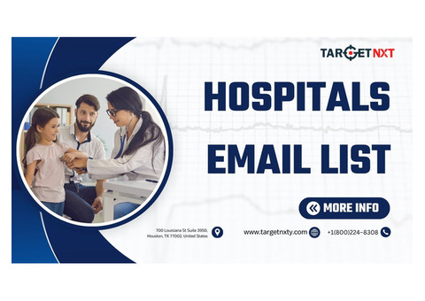 Buy 2,145,350+ verified Hospitals email list