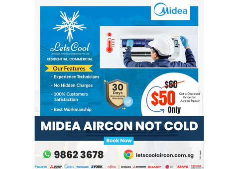 Midea Aircon not cold