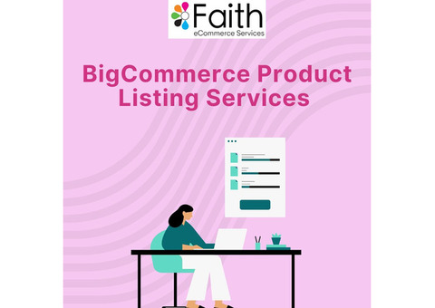 Professional BigCommerce Product Listing Services