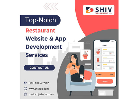 Top Restaurant Website App Development Services by Shiv Technolabs