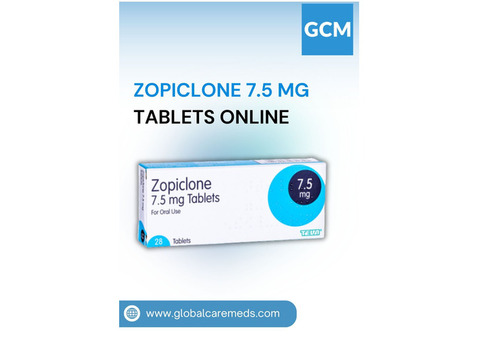 Zopiclone 7.5 Mg Tablets Online - Global Care Meds