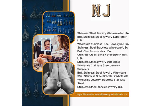 Bulk Stainless Steel Jewelry Suppliers in USA