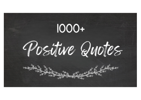 Positive Quotes – Your Daily Dose of Positive Quotes