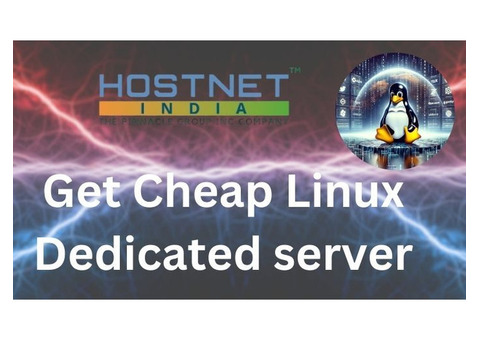 Get Cheap Linux India Dedicated server from Hostnetindia