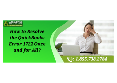 An Easy Method To Resolve QuickBooks Error 1722