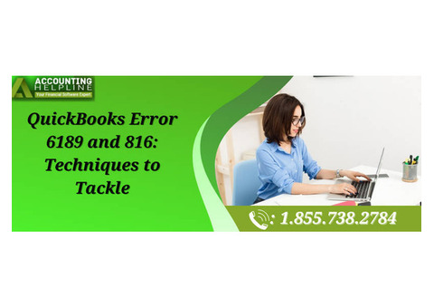 Comprehensive Guide to Fix QuickBooks Error 6189 and 816