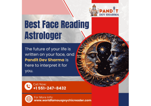 Face Reader in New Jersey | Pandit Dev Sharma