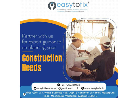 Best Civil Contractor Services in Vadodara | 7069330736