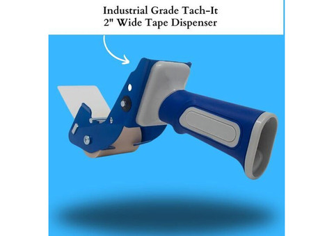 Tach It Industrial-Grade Tape Gun for Heavy-Duty Packing and Shipping