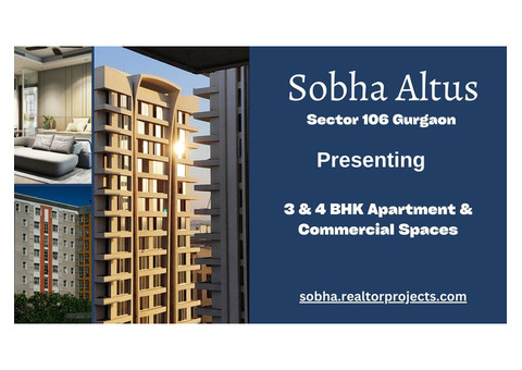 Sobha Altus, Sector 106, Gurgaon - Upcoming Projects