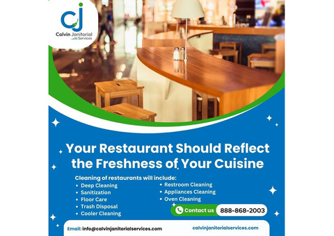 Professional Restaurant Cleaning Services Across Canada