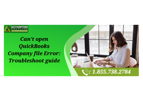 How to Fix Can’t Open QuickBooks Company File