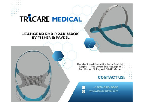 Replacement Headgear for CPAP Mask by Fisher & Paykel