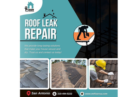 Roof Leak Repair in San Antonio