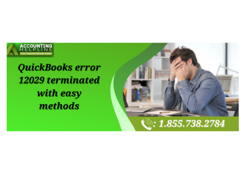 Learn causes and solutions for QuickBooks Error 12029 today