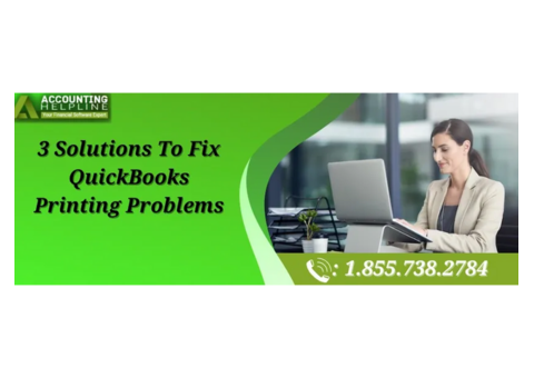 Easy Fixes for QuickBooks Printing Problems