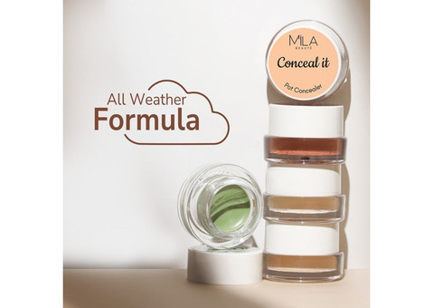 Flawless Coverage with Mila Beauté Concealer!