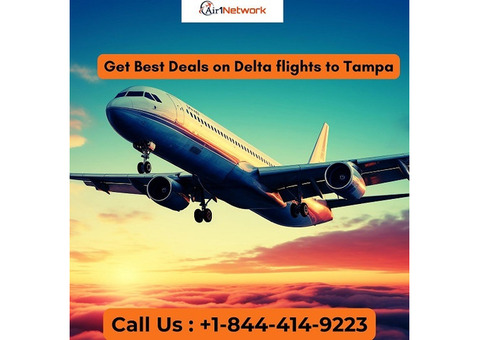 +1-844-414-9223 Get Best Deals on Delta flights to Tampa