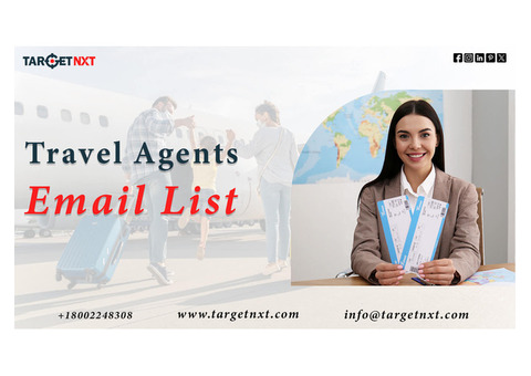 Unlock 63,228+ Verified Travel Agents Email List