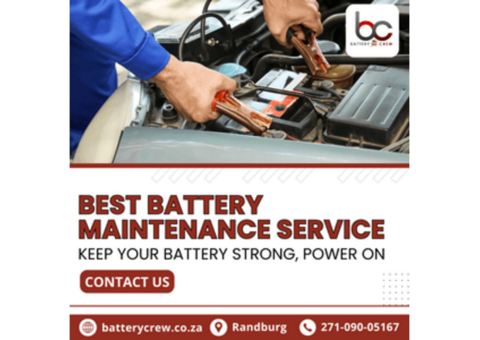 Battery Maintenance In Randburg