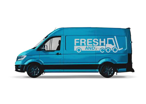 Affordable chiller van for rent in dubai | Freshandcoolfreezertruck