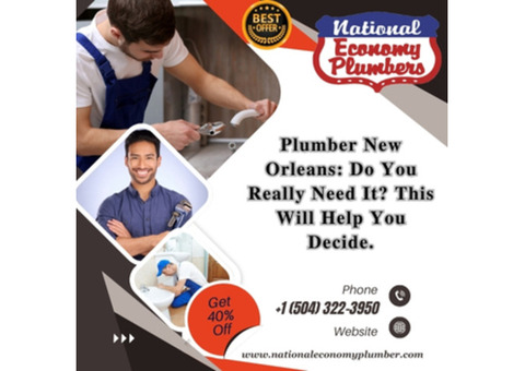 Plumber New Orleans Is Essential For Your Success