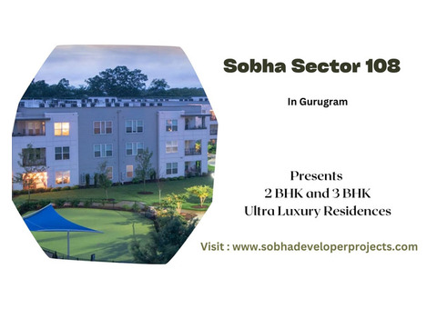 Sobha Sector 108 Gurugram - A Place to Create Memories