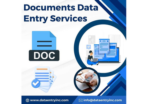 Best Documents Data Entry Services in India