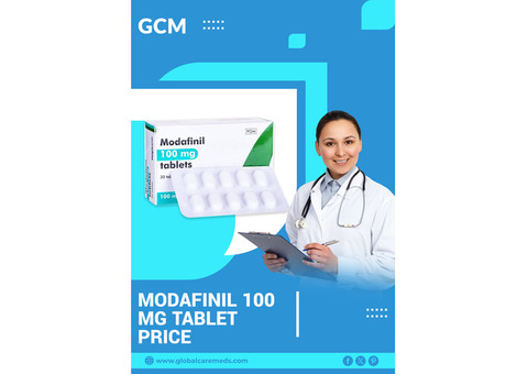 Modafinil 100 MG Tablet Price - Global Care Meds