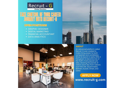 Take Control of Your Career Journey with Recruit-G