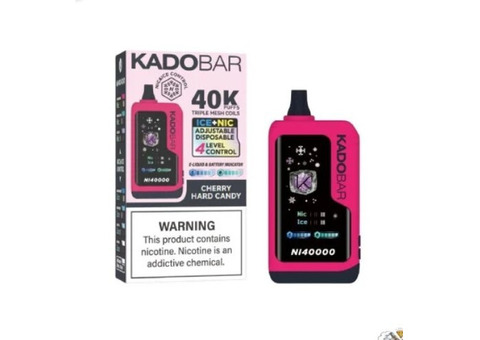 Cherry Hard Candy Kado Bar NI40K Ice+Nic Control