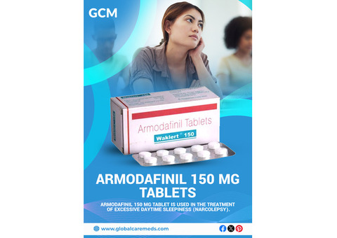 Order Armodafinil 150 MG Tablets Online - Global Care Meds