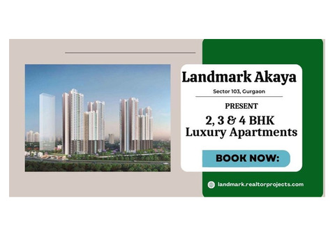 Nature-Integrated Living at Landmark Akaya Sector 103 Gurugram