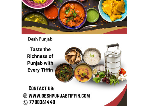 Taste the Richness of Punjab with Every Tiffin