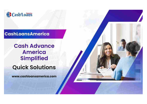 Cash Advance America - Fast Approvals at CashLoansAmerica