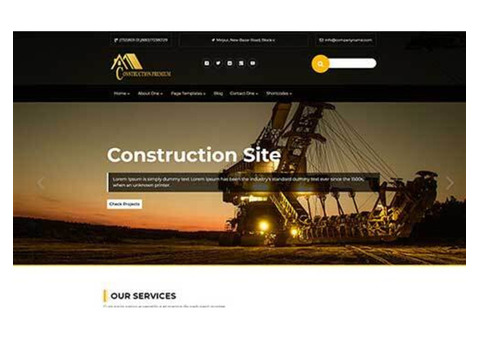 Construction Premium Theme