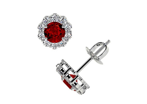 Buy AAAA Quality GIA Certified Ruby Earrings – 2.70cttw