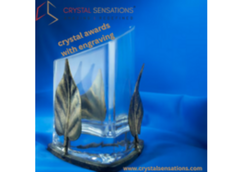 Premium Crystal Awards with Custom Engraving - Crystal Sensation